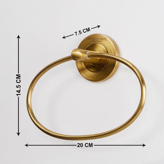 Royal Bath Stainless Steel Towel Ring