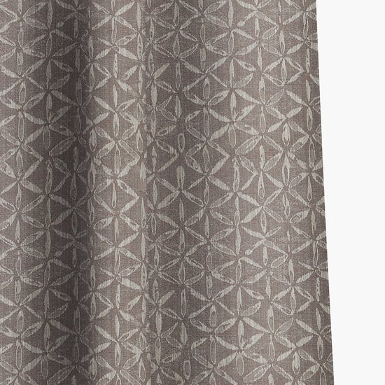 D'DECOR Mystique Jacquard Woven Opaque Door Curtain- 225x135cm