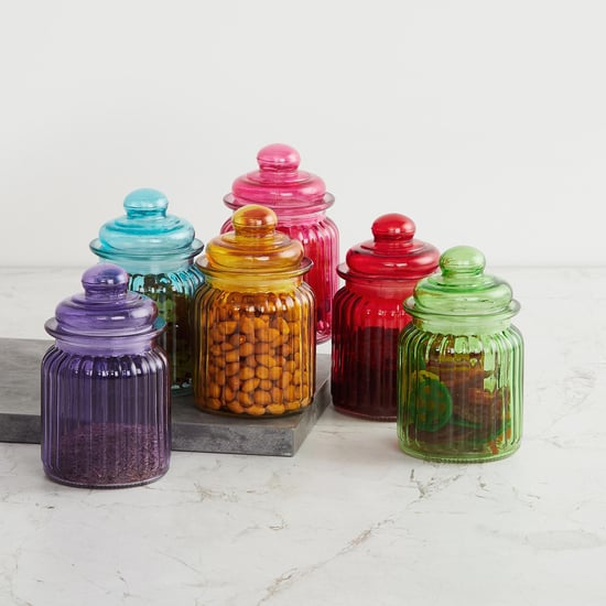 Corsica Essentials Set of 6 Glass Jars - 250ml