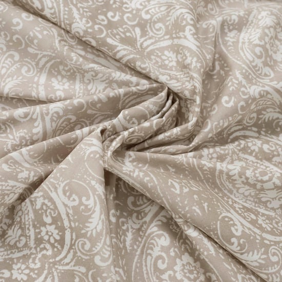 MASPAR Vintage Regal Bliss 3-Piece Printed King Bedsheet Set- Cotton