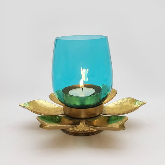 Corsica Kamal Lotus Candle Holder