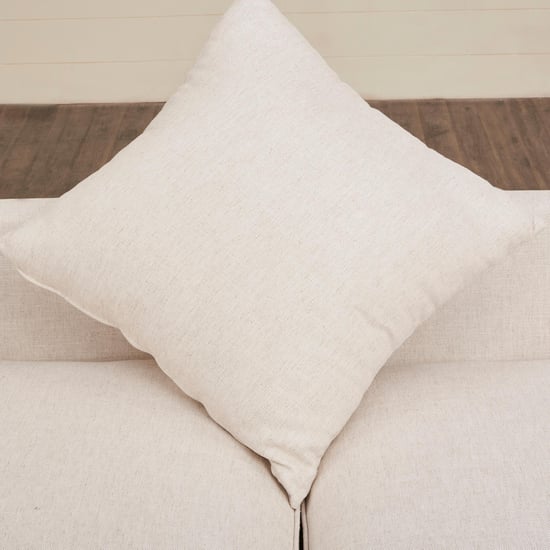 Cane Connection Fabric 2-Seater Sofa - Beige