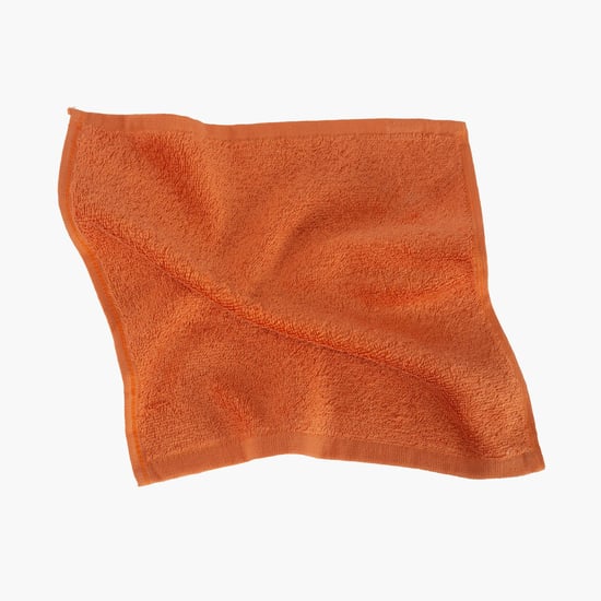 MASPAR Hermosa Jeneth Orange Solid Face Towel - 30x30 cm