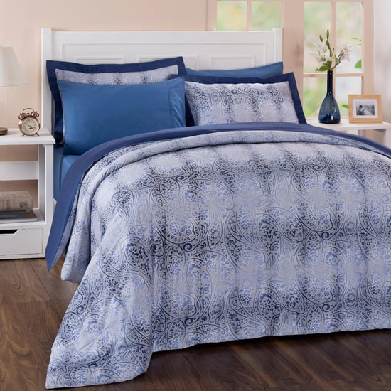 MASPAR Folklore Transition Blue Ombre Bonanza Duvet Cover - 150 GSM