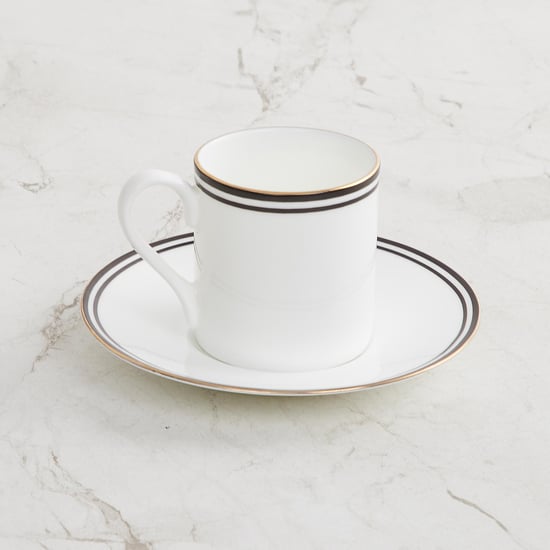 Andrey Muse Bone China Espresso Cup and Saucer
