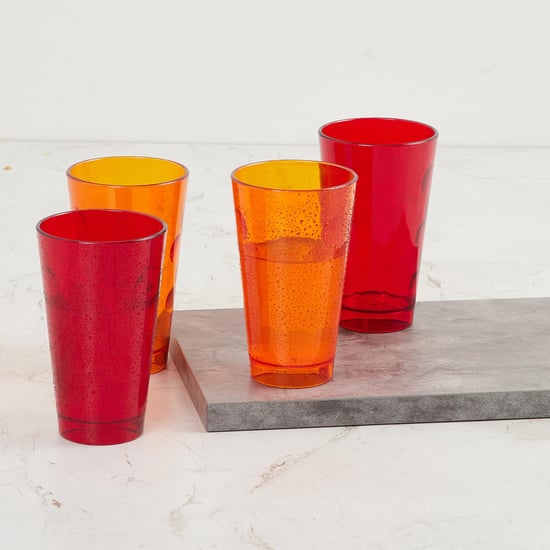 Truffles Set of 4 Polycarbonate Plastic Tumblers