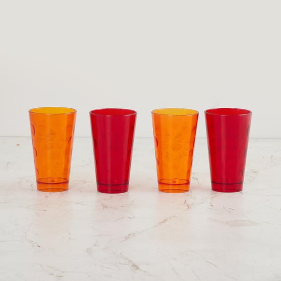Truffles Set of 4 Polycarbonate Plastic Tumblers