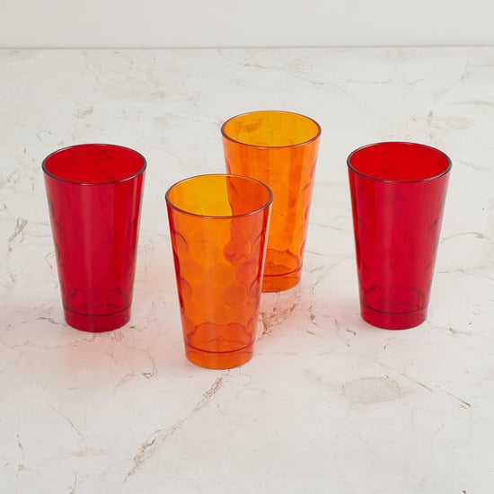 Truffles Set of 4 Polycarbonate Plastic Tumblers