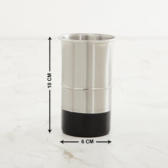 Grey Radance Multicolour Metal Tumbler