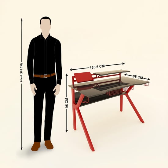 Champion Crewmate Gaming Table - Black