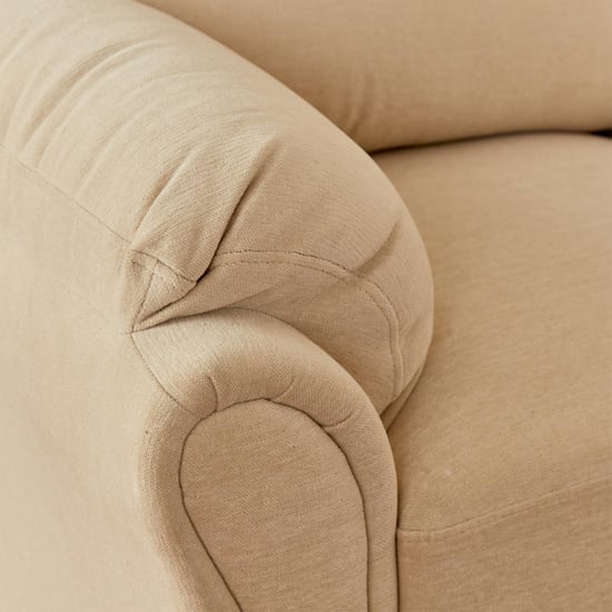 Celine Fabric 2-Seater Sofa - Beige