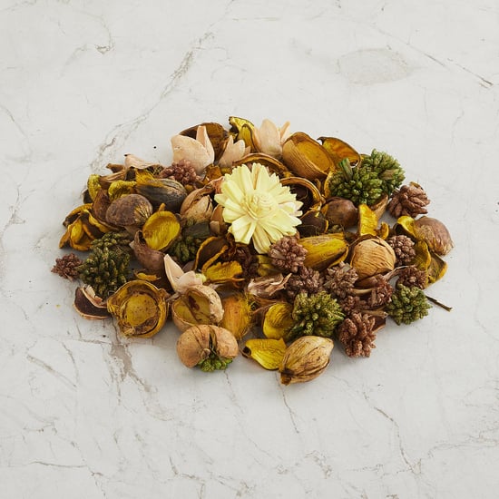 Spinel Multicolour Dried Leaves And Flowers Potpourri Pouch - Set of 3