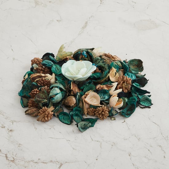 Spinel Multicolour Dried Leaves And Flowers Potpourri Pouch - Set of 3