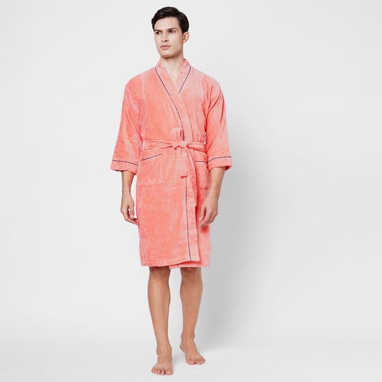 SPACES Exotica Cotton Adult Bathrobe, M