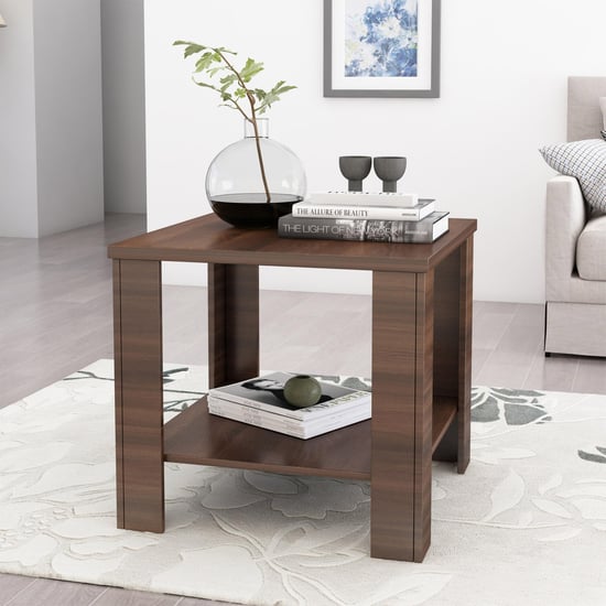 Clary End Table - Brown