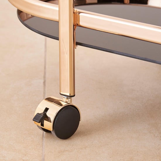 Zola Serving Trolley - Gold