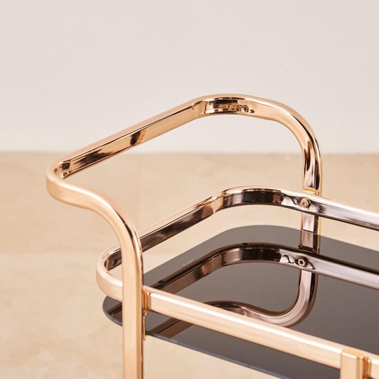 Zola Serving Trolley - Gold