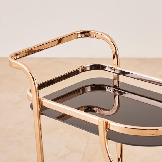 Zola Serving Trolley - Gold