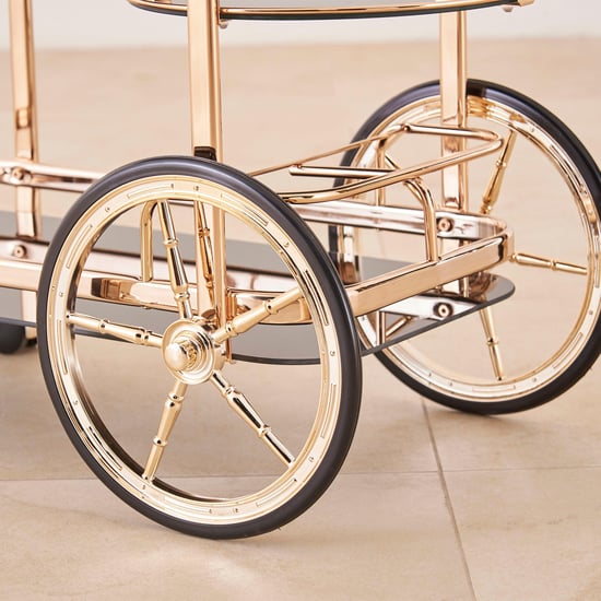 Zola Serving Trolley - Gold