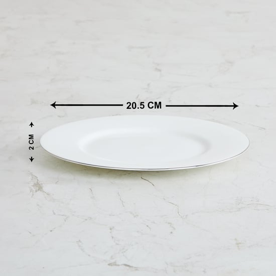 Marshmallow Bone China Side Plate - 20.5cm