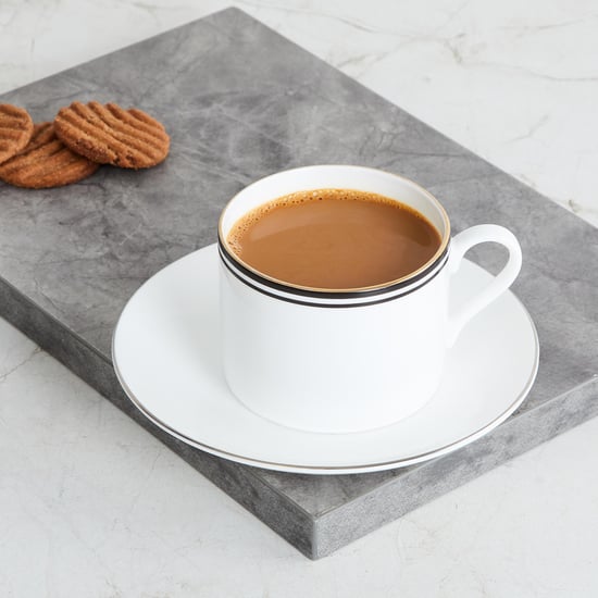 Marshmallow Bone China Cup and Saucer - 250ml