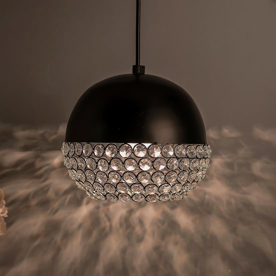 HOMESAKE Contemporary Black Metal Pendant Light