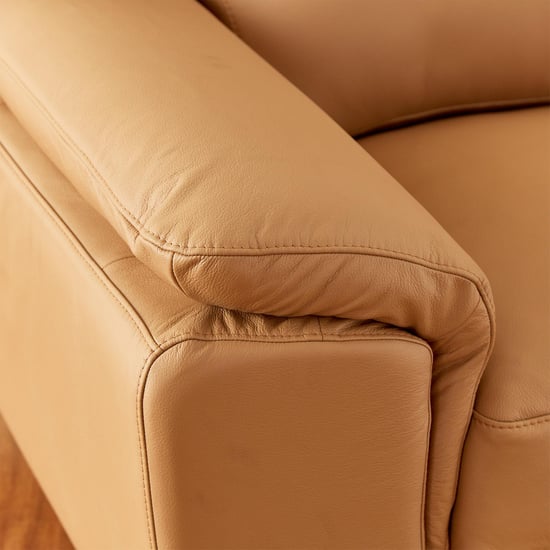 Neptune Vienna Leather 2-Seater Sofa - Brown