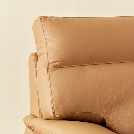 Neptune Vienna Leather 2-Seater Sofa - Brown