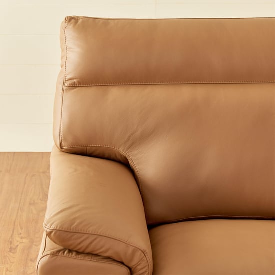 Neptune Vienna Leather 2-Seater Sofa - Brown