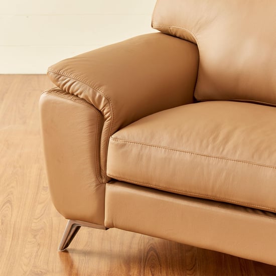 Neptune Vienna Leather 2-Seater Sofa - Brown
