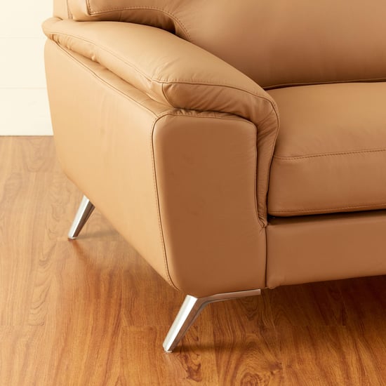 Neptune Vienna Leather 2-Seater Sofa - Brown