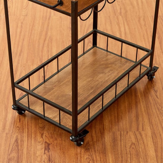 Ajax Serving Trolley - Brown
