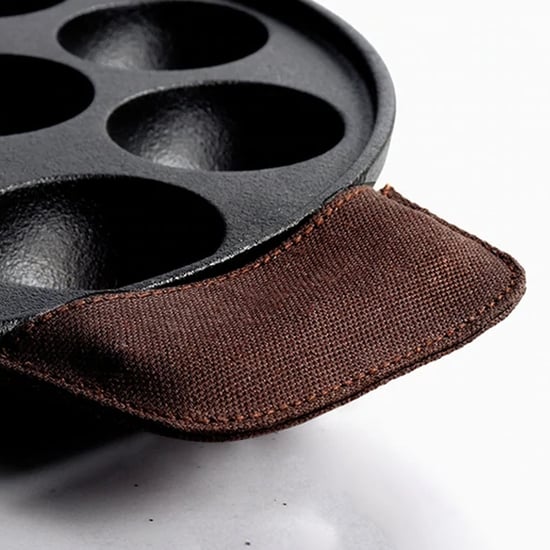 MEYER Corsica Black Cast Iron 2 Sides Handle Appam Pan - 26cm