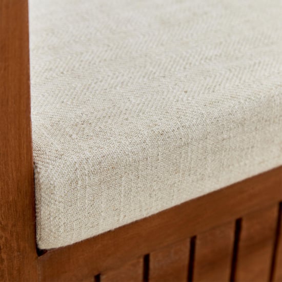 Flick Entryway Mango Wood Bench with Storage - Brown