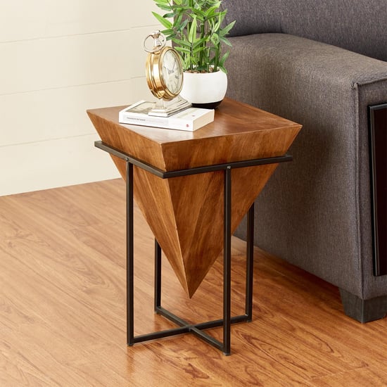 Ajax Planter Stand - Brown