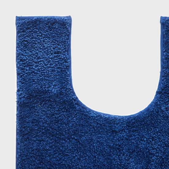Everyday Essentials Polyester Anti-Slip Contour Bath Mat - 40x60cm