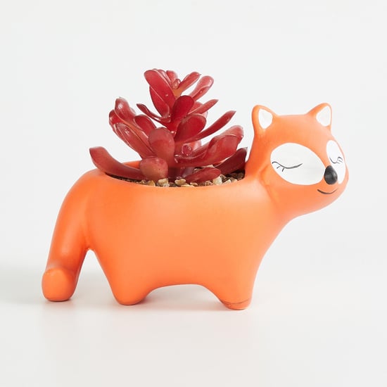Garnet Elsa Artificial Succulent in Fox Planter