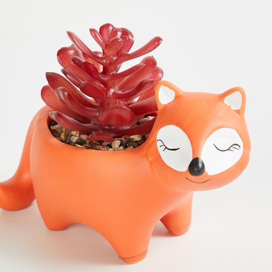 Garnet Elsa Artificial Succulent in Fox Planter