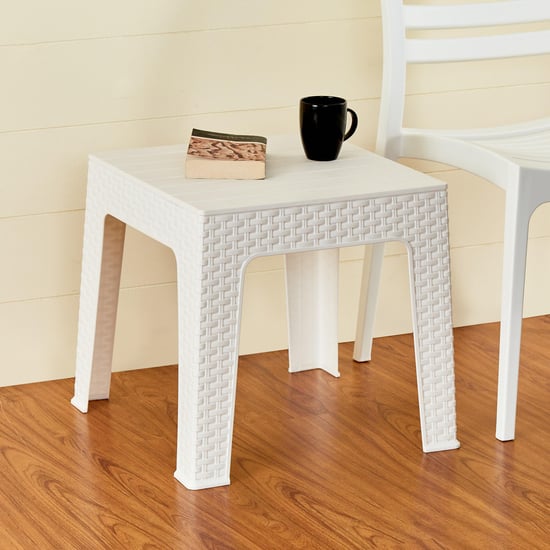 Abigail End Table - White