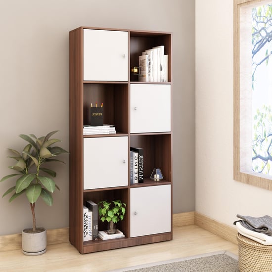 Helios Besta 4-Tier Book Cabinet - Brown