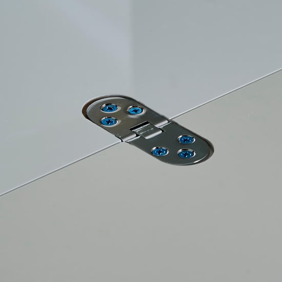 Polaris Bar Cabinet with Serving Counter - White