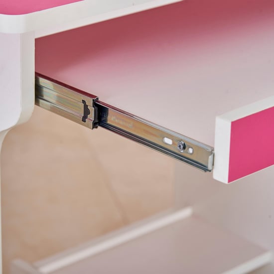 Helios Ciro Kids Computer Table - Pink and White
