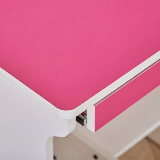 Helios Ciro Kids Computer Table - Pink and White