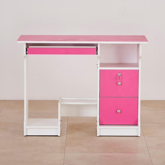 Helios Ciro Kids Computer Table - Pink and White