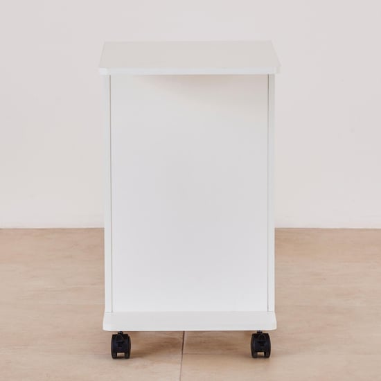 Helios Reynan Portable End Table - White