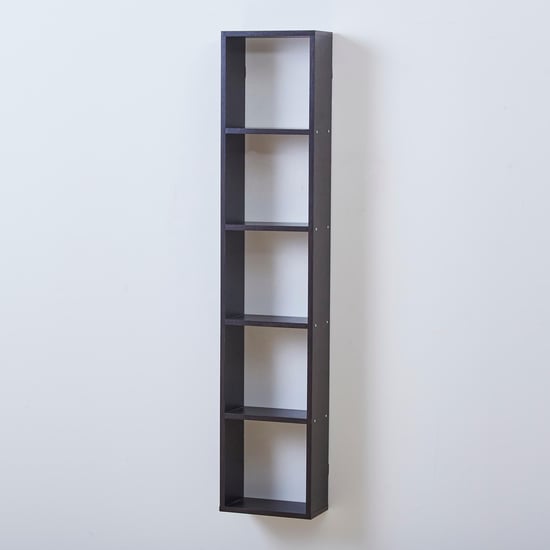 Helios Alton Arvis 5-Tier Bookshelf - Brown