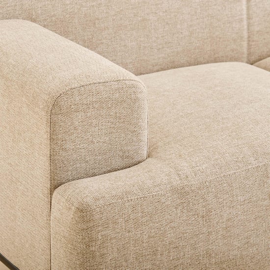 Kiro Fabric 2-Seater Sofa - Beige