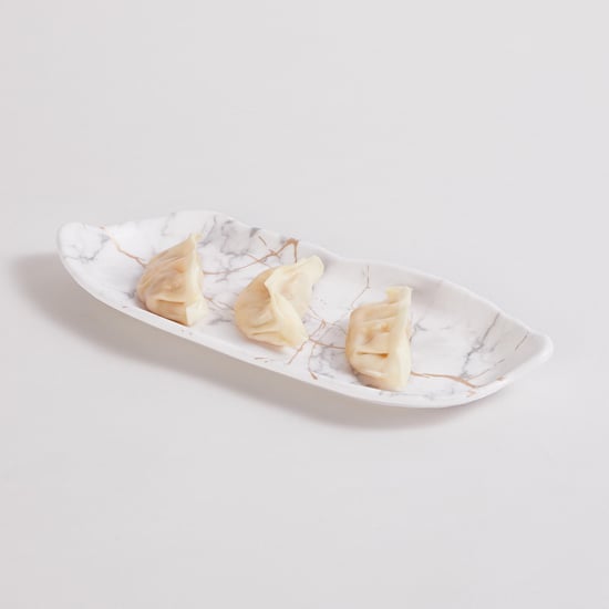 Silvano Melamine Printed Small Platter - 28x12cm