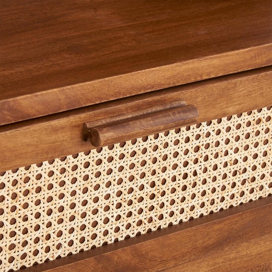Cane Connection Mango Wood Bar Cabinet - Brown