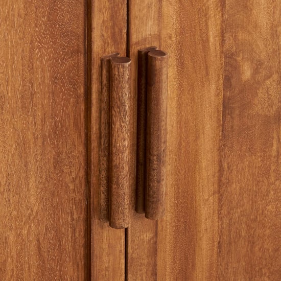 Cane Connection Mango Wood Bar Cabinet - Brown